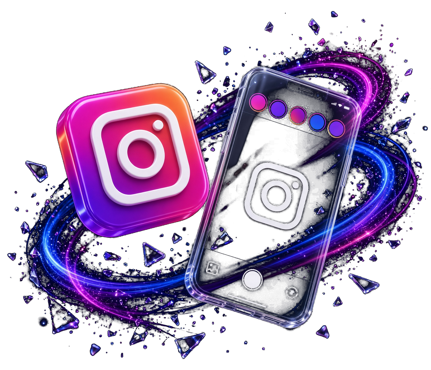 Instagram da ATS em 3D